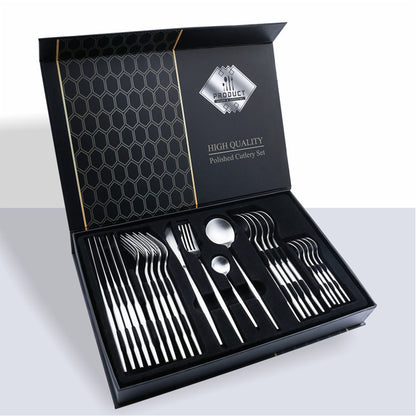 Set 24 Posate Colore Full