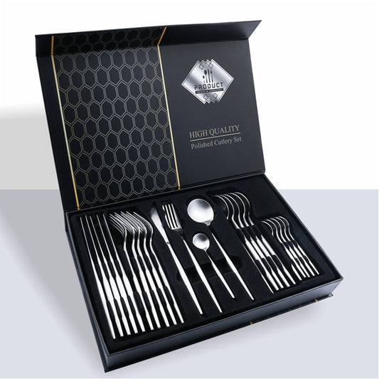 Set 24 Posate Colore Full