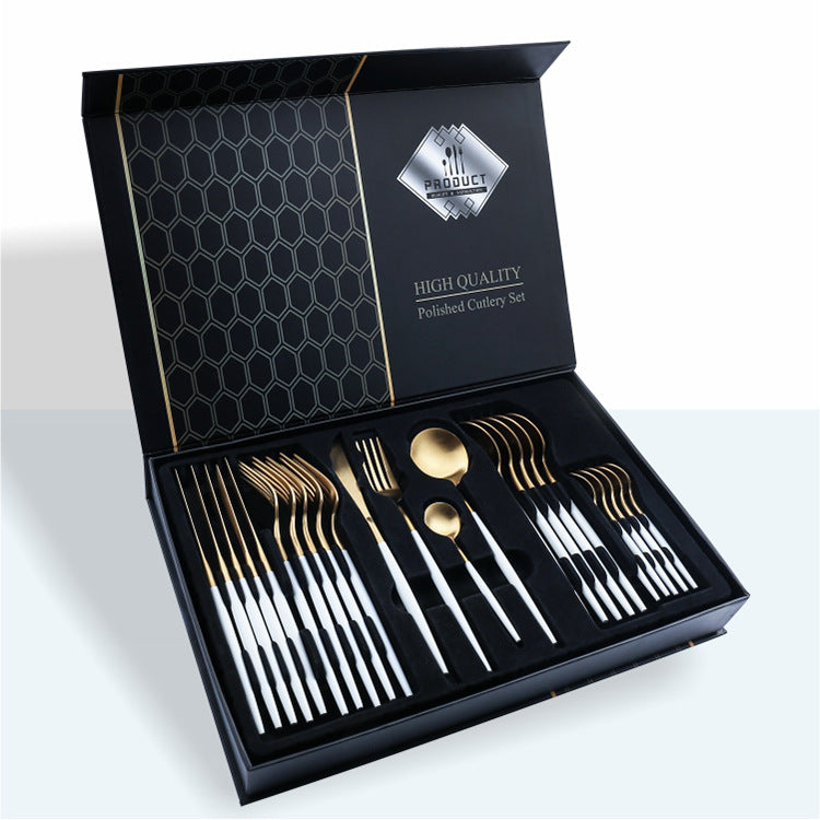 Set 24 Posate Colore Full