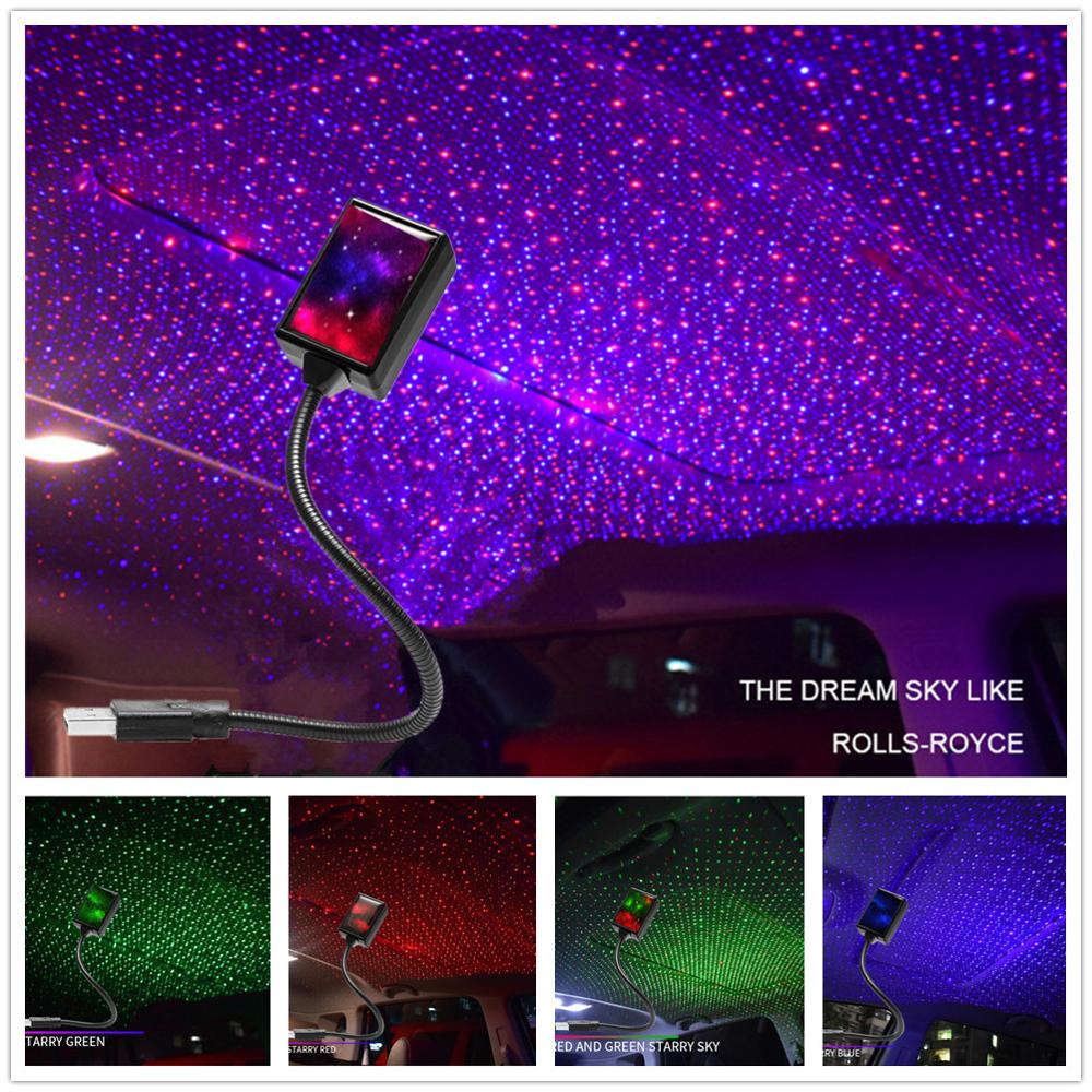 USB Star-Party Light: Atmosfera Auto & Casa