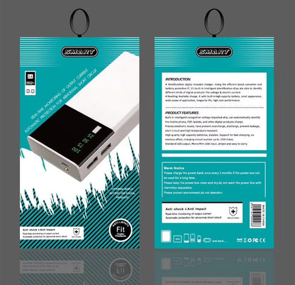 Black-Edition 20.000: Power Bank High-Capacity
