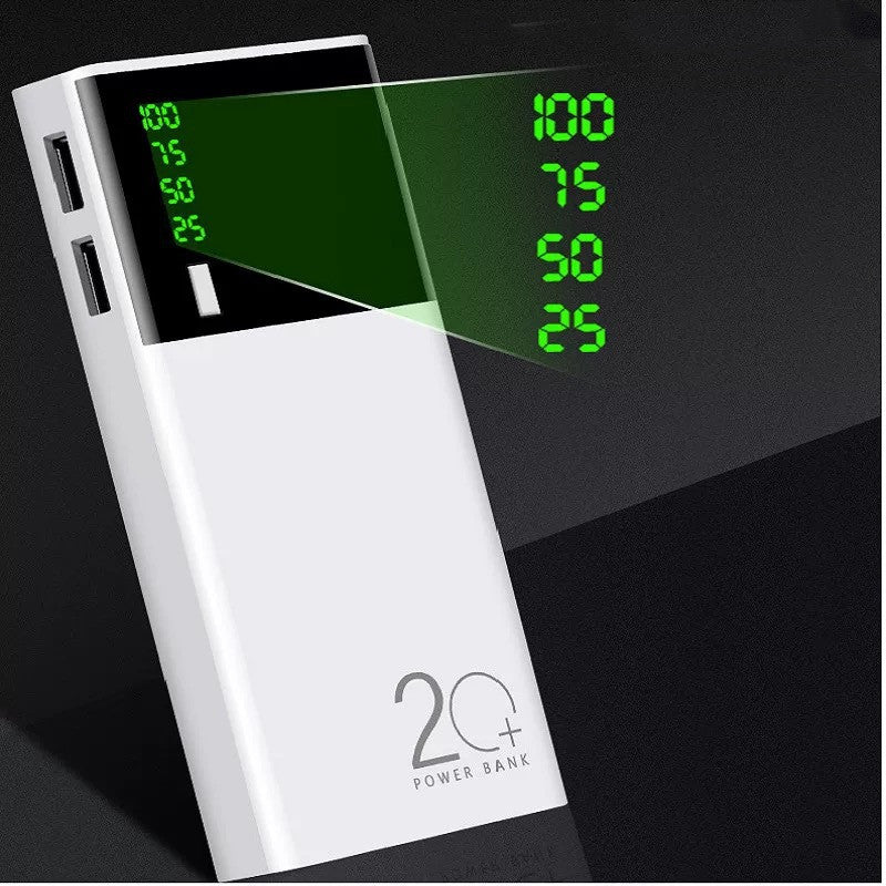 Black-Edition 20.000: Power Bank High-Capacity