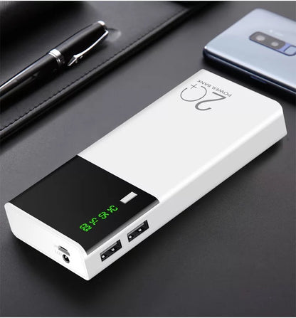 Black-Edition 20.000: Power Bank High-Capacity