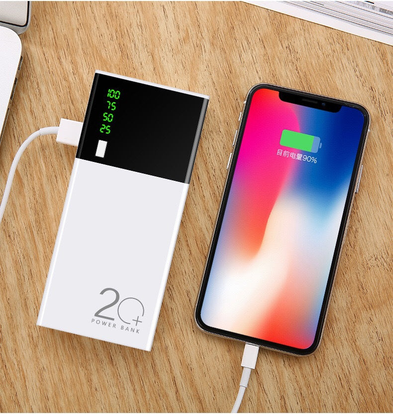Black-Edition 20.000: Power Bank High-Capacity