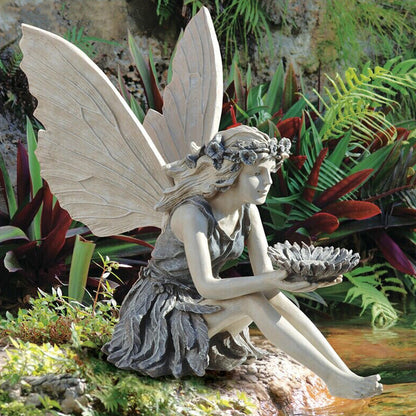 Sussurro Alato - Statua della Fata Incantata