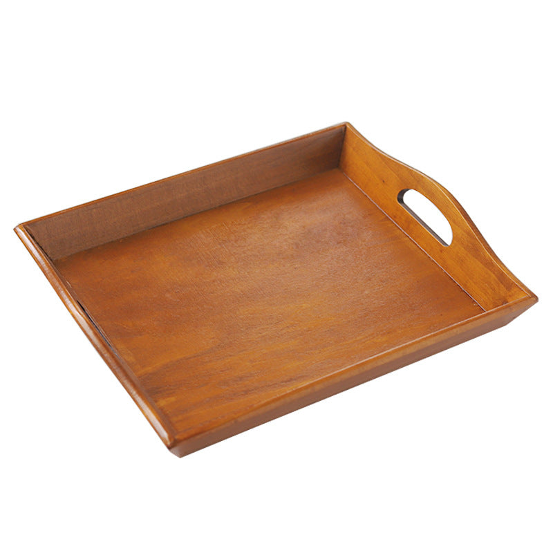 Retro Bamboo Tray – Vassoio Rettangolare in Legno e Bambù