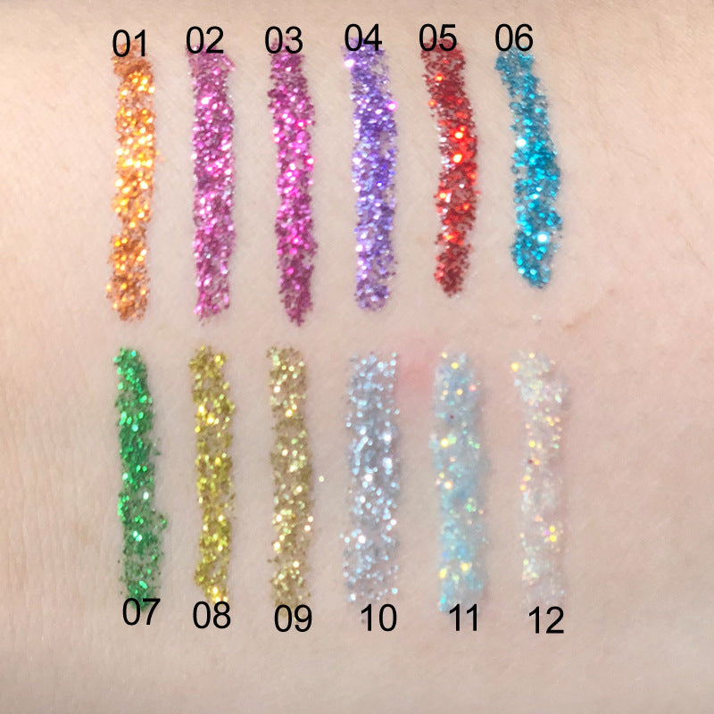 Eyeliner Colorato Glitter