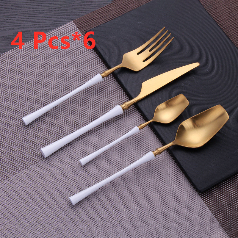 Set Posate Essential Acciaio Inox - 4 Pezzi