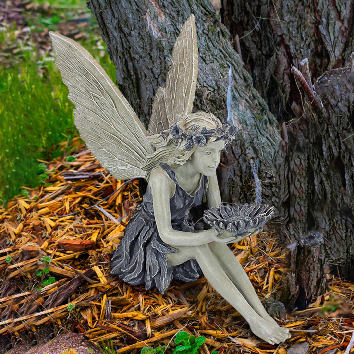 Sussurro Alato - Statua della Fata Incantata
