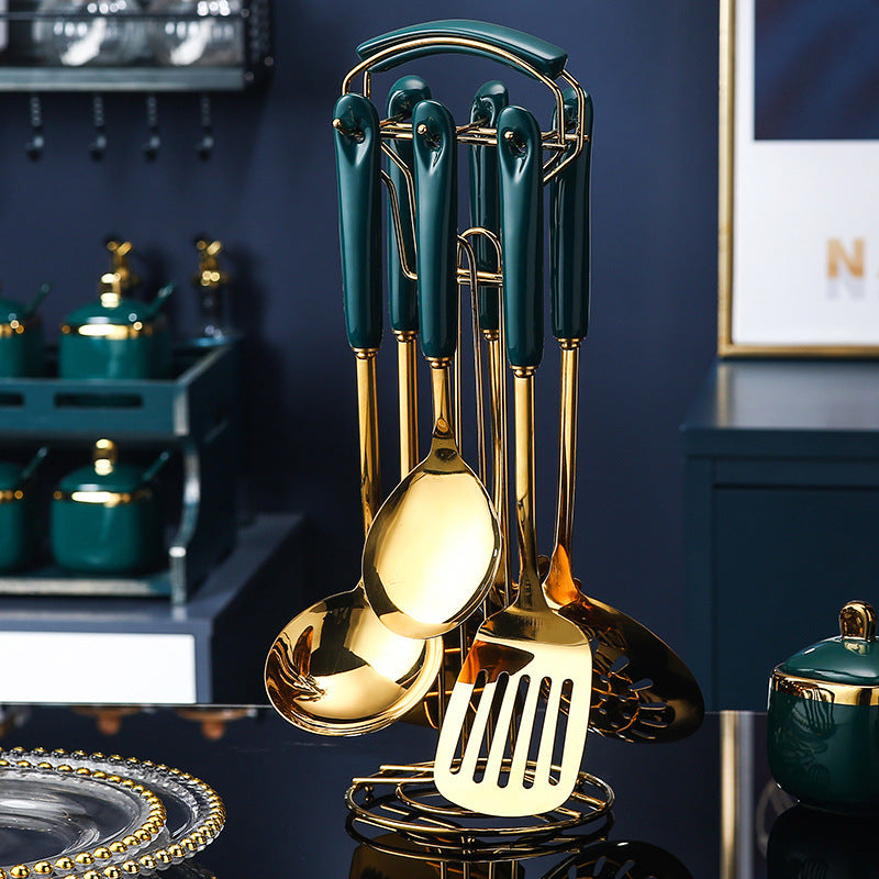 7 PCS Utensili Royal Navy & Gold Edition