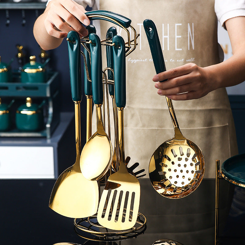 7 PCS Utensili Royal Navy & Gold Edition
