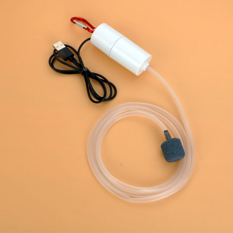 Mini Pompa ad Aria USB Silent - Sistema Ossigenazione Portatile