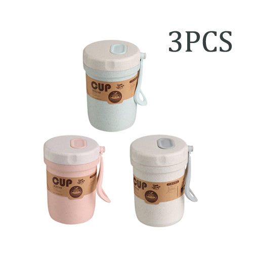 Wheat Straw Bento – Scatola Bento in Plastica di Paglia di Grano