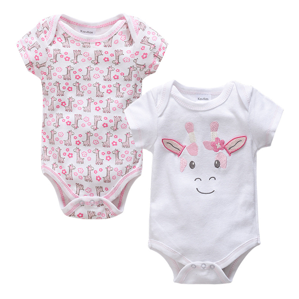 Daily Fresh – Body Smanicato in Cotone Leggero (Pack Estivo) (0-3 mesi, 3-6 mesi, 6-9 mesi)