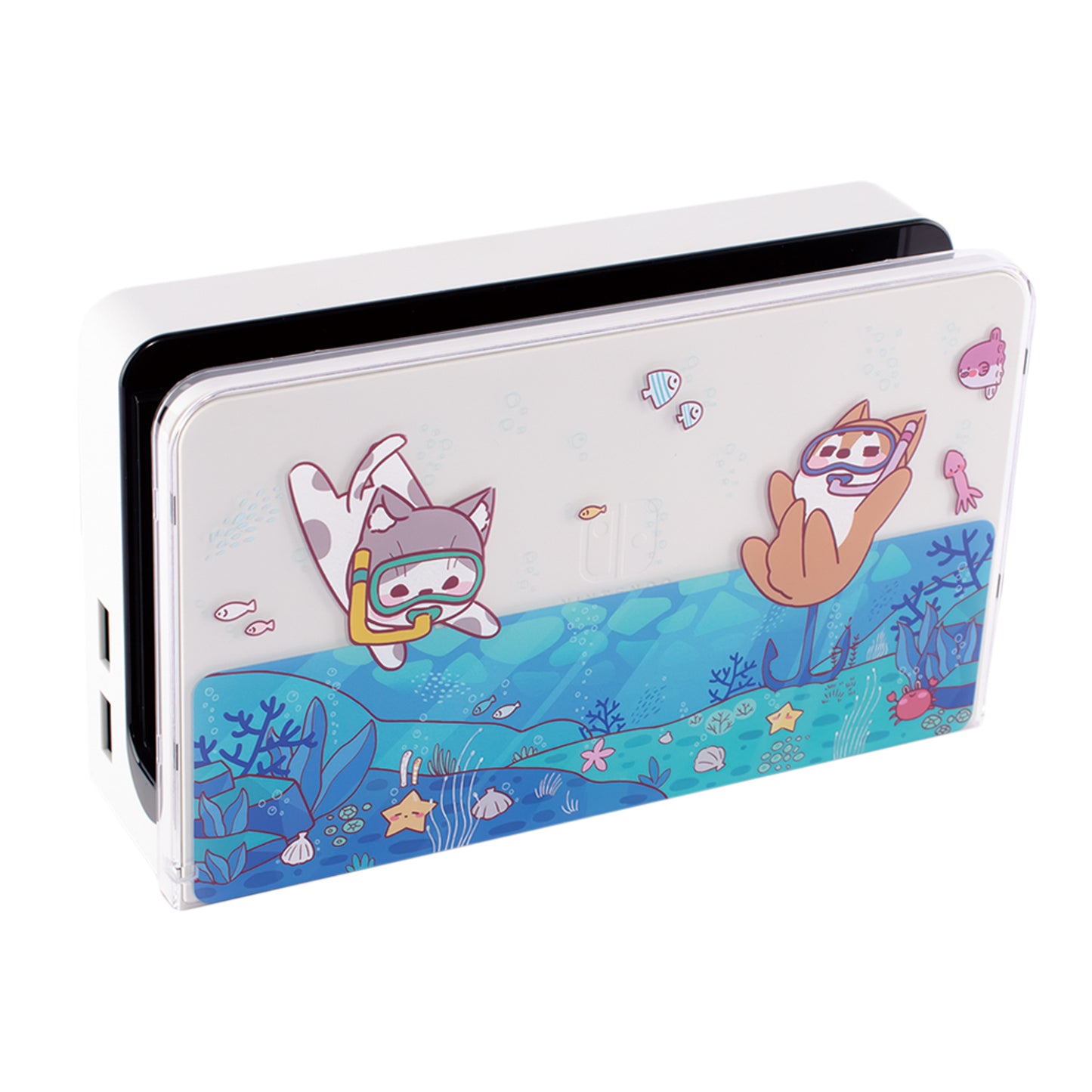 Cover Rigida Deep-Sea Edition (Protezione TPU+PC per Switch OLED)