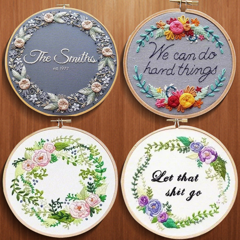Artist Embroidery Kit - Set Ricamo Creativo Fai-da-te (Livello Base)