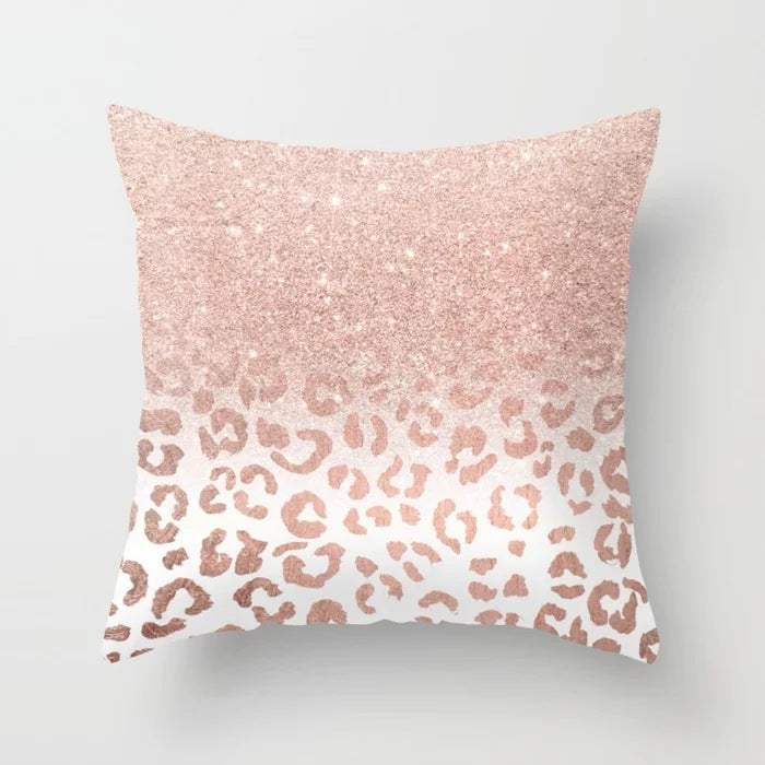 Pink Soft-Touch Case – Federa per Cuscino in Velluto Rosa Pastello
