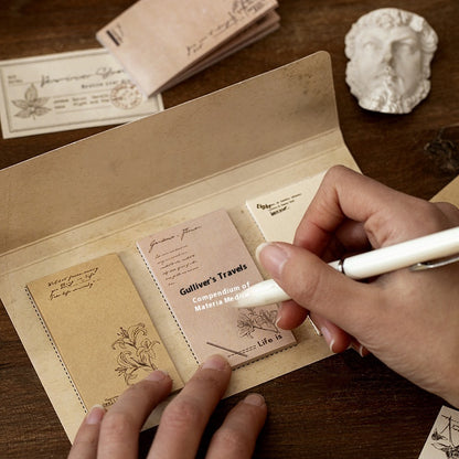 Notebook Vintage Botanical - Fiori e Erba