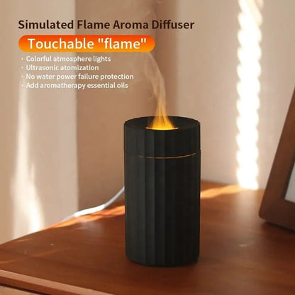 Umidificatore LED Effetto Fiamma (Home & Car)