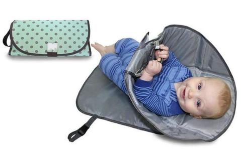 Quick Change - Fasciatoio da Viaggio Pieghevole (Modello Clutch)