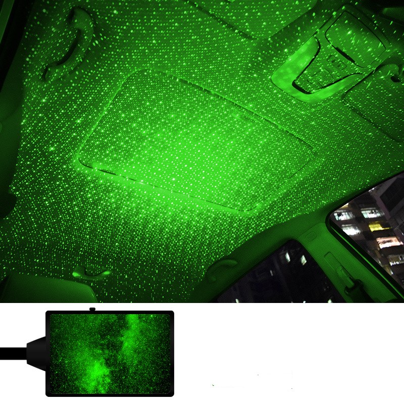 USB Star-Party Light: Atmosfera Auto & Casa