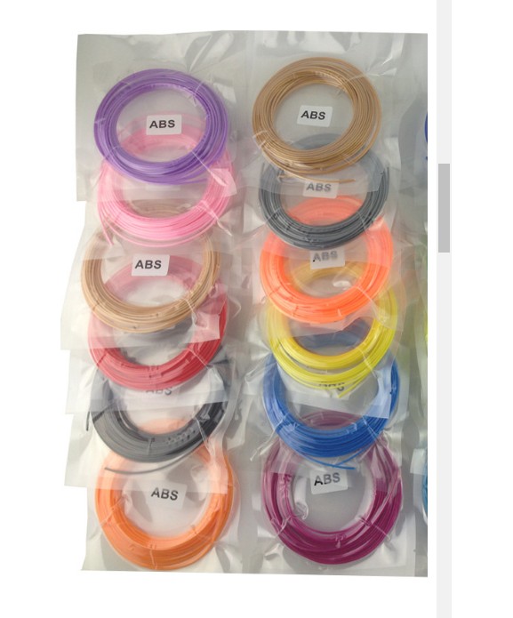Set Filamenti ABS Colorati Speciali per Penne 3D