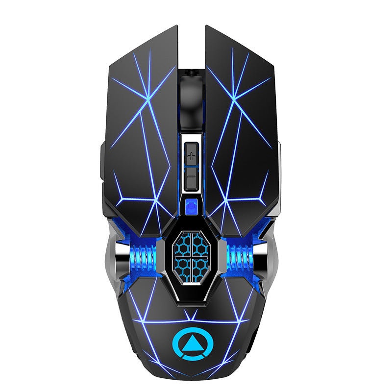 Silver Eagle A7 - Mouse Wireless Ricaricabile Silent Click