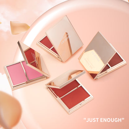PHOFAY Cream & Powder Blush Duo