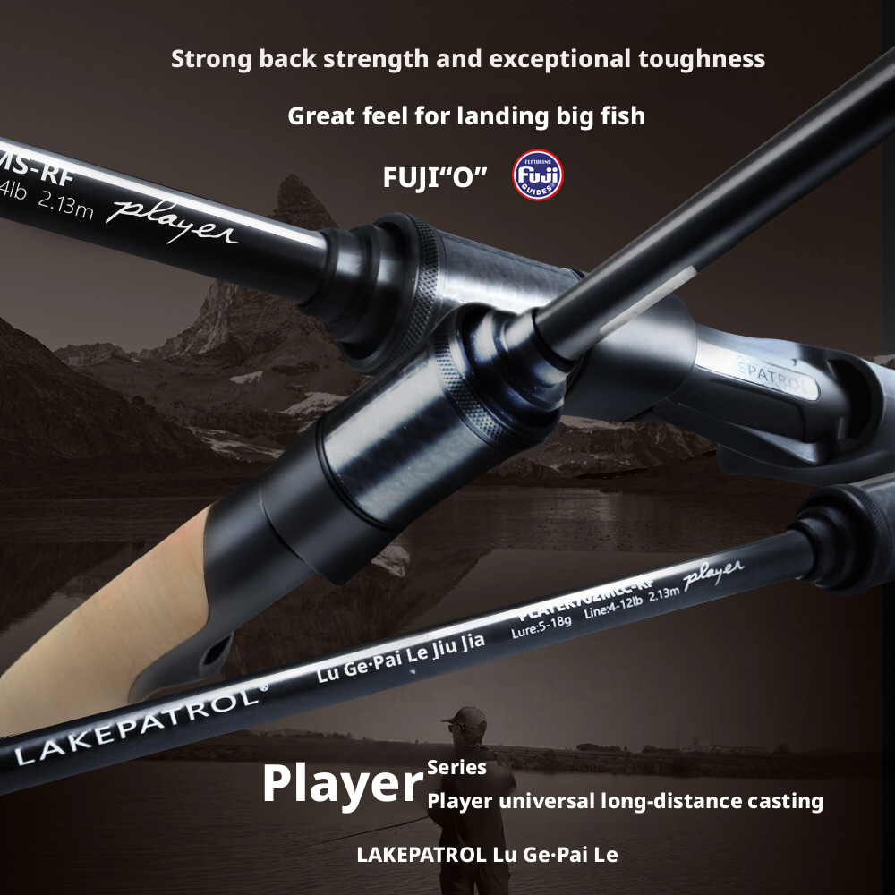 Canna da Pesca Lake Patrol da Spinning/Baitcasting