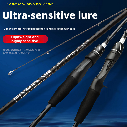 Canna da Pesca Fishband Spinning/Casting, M/L, 1.68m, 1.80m, 1.98m, 2.10m, 2.40m, 2.58m