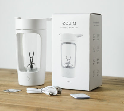 Equra Pro - Tazza Auto-Mescolante Minimalista (Ricaricabile USB)
