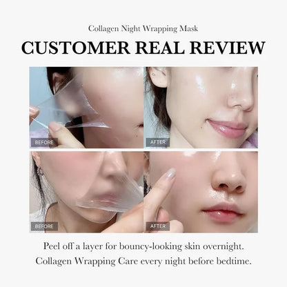 Maschera Notte con Collagene