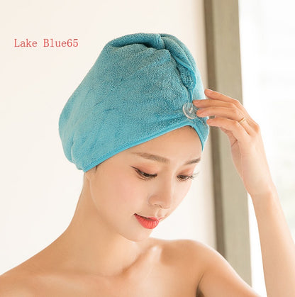 Turbante Dry-Fast in Microfibra per Capelli