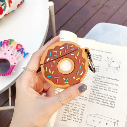 Sweet-Donut: Custodia in Silicone 3D (Airpods 1 - 2 - Pro)