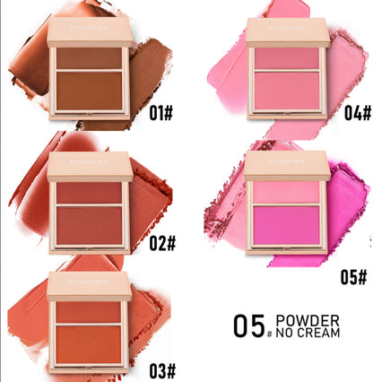 PHOFAY Cream & Powder Blush Duo