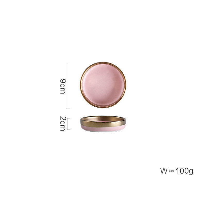 Pink Minimal Ceramic – Servizio da Tavola in Ceramica Rosa
