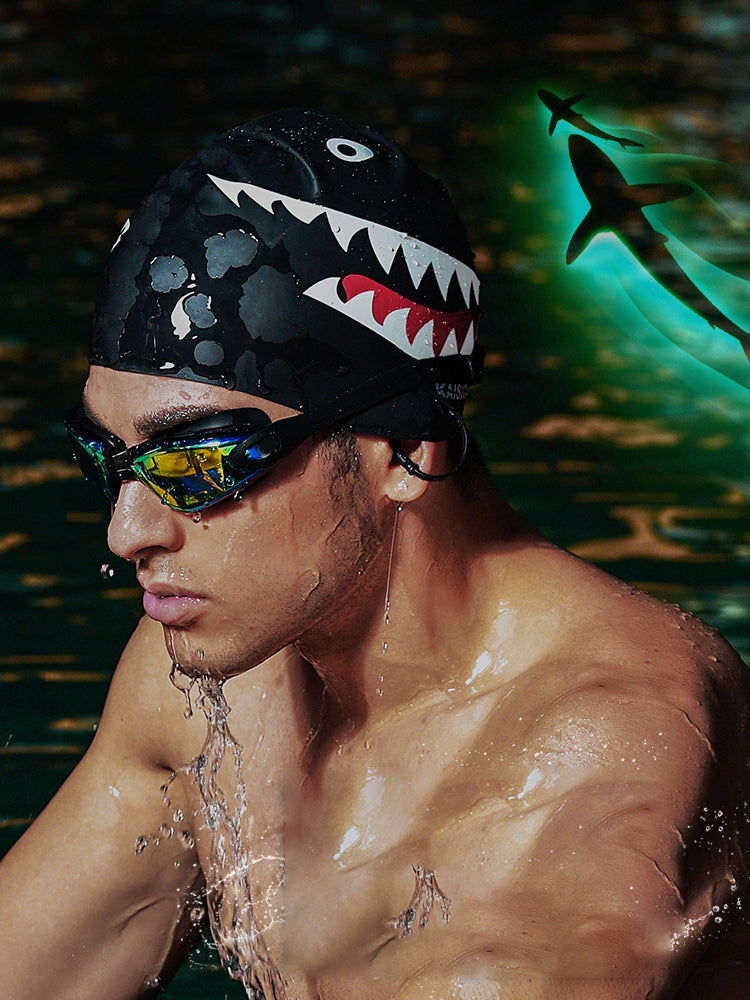 Silicone Aero-Cap – Cuffia da Nuoto Professionale in Silicone Ergonomico