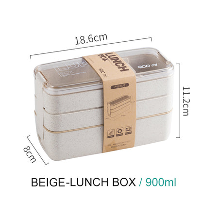 Wheat Straw Bento – Scatola Bento in Plastica di Paglia di Grano