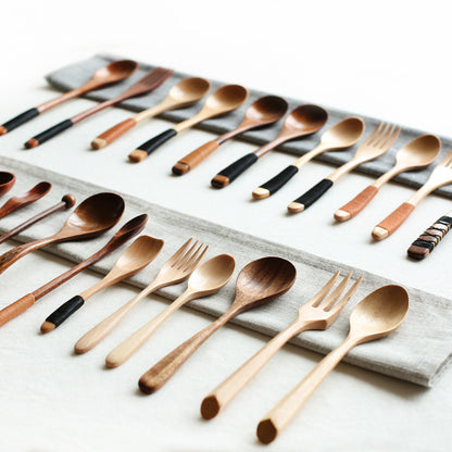 Set Cucchiaio e Forchetta in Bambù Style Giapponese