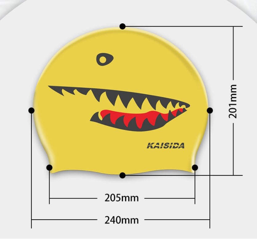 Silicone Aero-Cap – Cuffia da Nuoto Professionale in Silicone Ergonomico