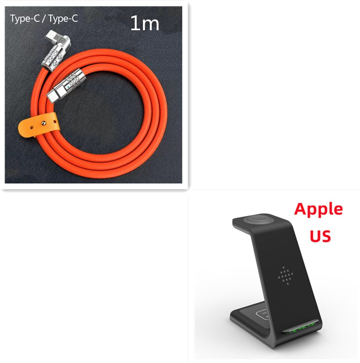 Slim-Stand 3-in-1: Caricatore Wireless Verticale