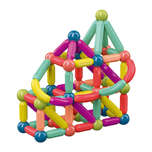 Magno-Build Sticks – Set di Costruzioni con Bastoncini Magnetici
