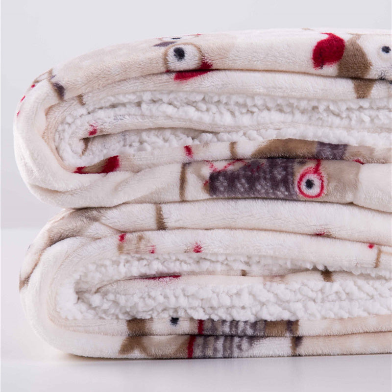 Coperta Termica in Pelle d'Agnello