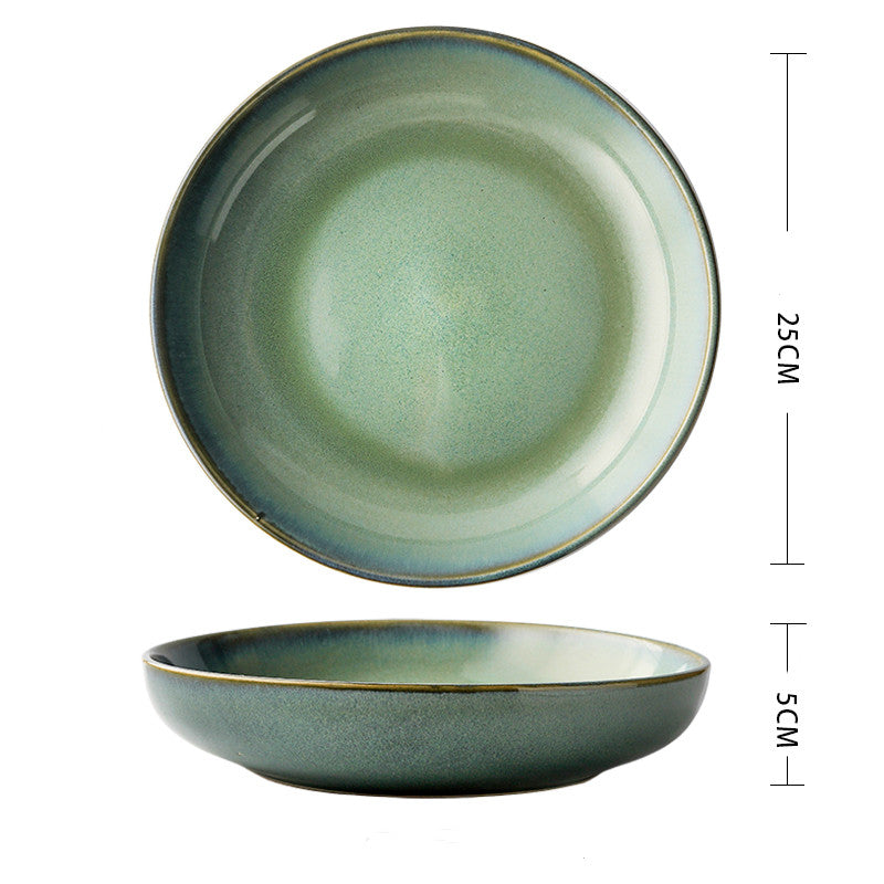 Piatto Fondo Round in Ceramica