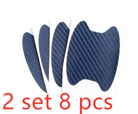 Kit 4pz Protezione Maniglie Fibra di Carbonio
