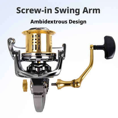 Mulinello da Pesca BILLINGS® - Serie GLX Long-Cast