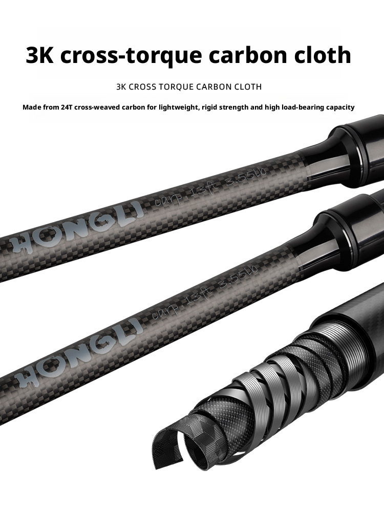 Canna da Pesca Yumingbu 2025 Carp 3.60m, 3.90m