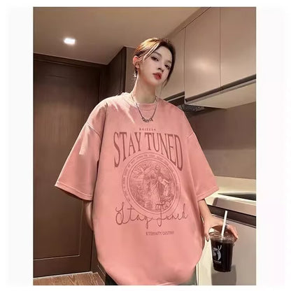 T-Shirt Soft Velvet Summer Tee (M-3XL)