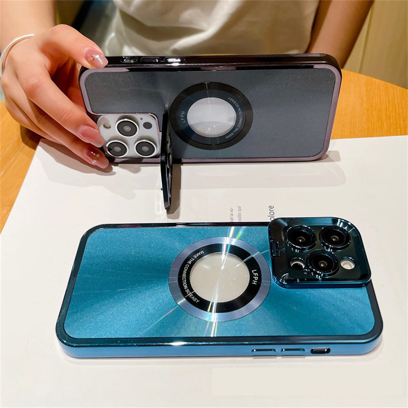 Mag-Lens CD-Luxury: Cover con Supporto Invisibile (Iphone 13/14/Pro/Pro Max)
