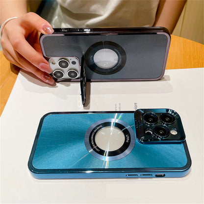 Mag-Lens CD-Luxury: Cover con Supporto Invisibile (Iphone 13/14/Pro/Pro Max)